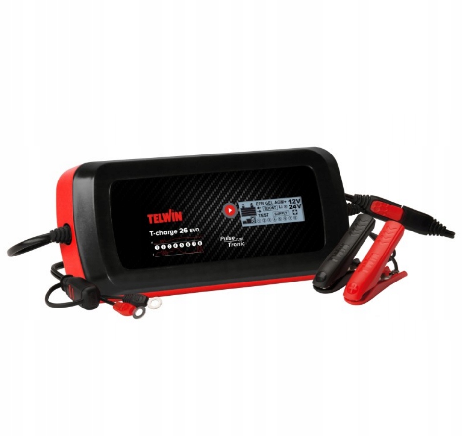 Telwin T-charge 26 Evo elektronický usmerňovač
