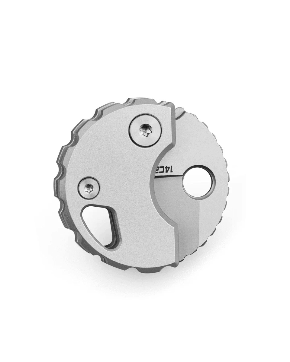Nůž Bestechman Turtle Gray Titanium, Bead Blasted (BM20A)