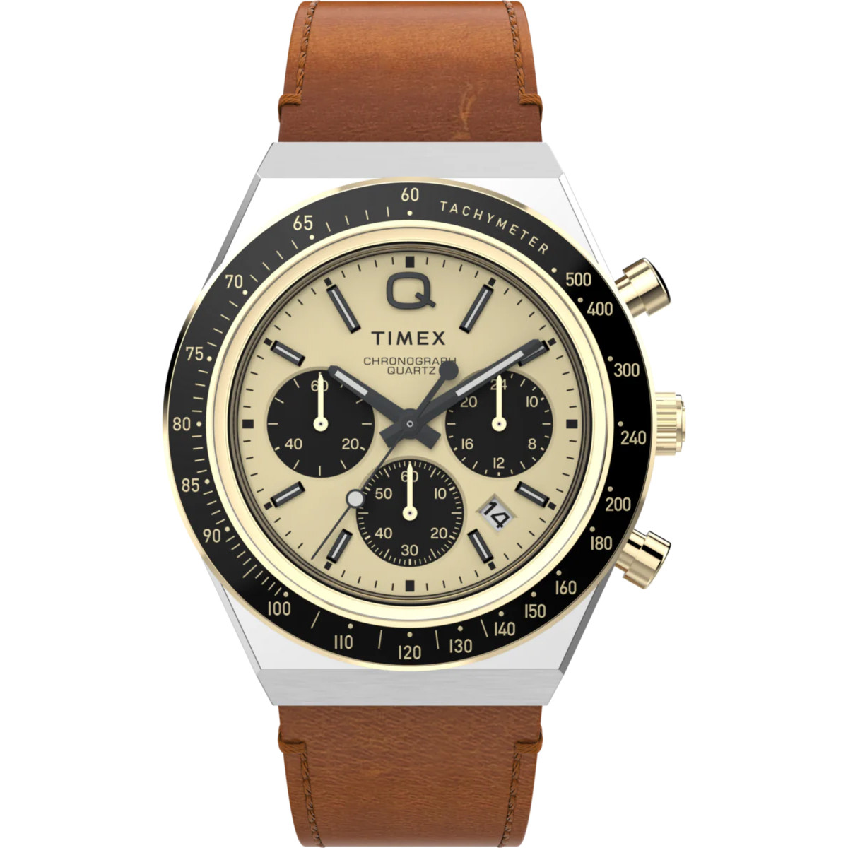 Pánské Hodinky Timex TW2W64400, hnědý řemínek