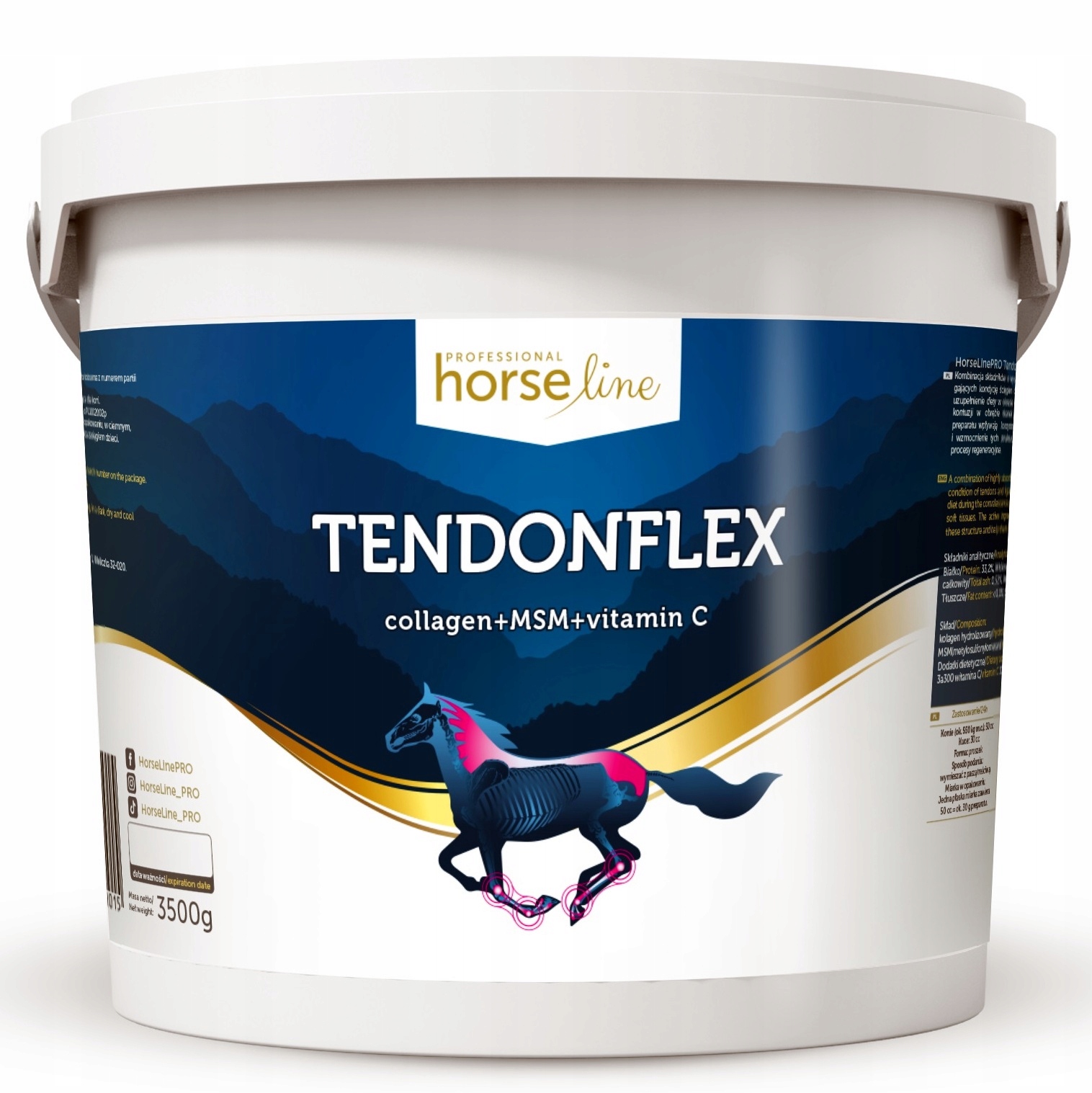 HorseLinePRO TendonFlex 3500 g Na Ścięgna