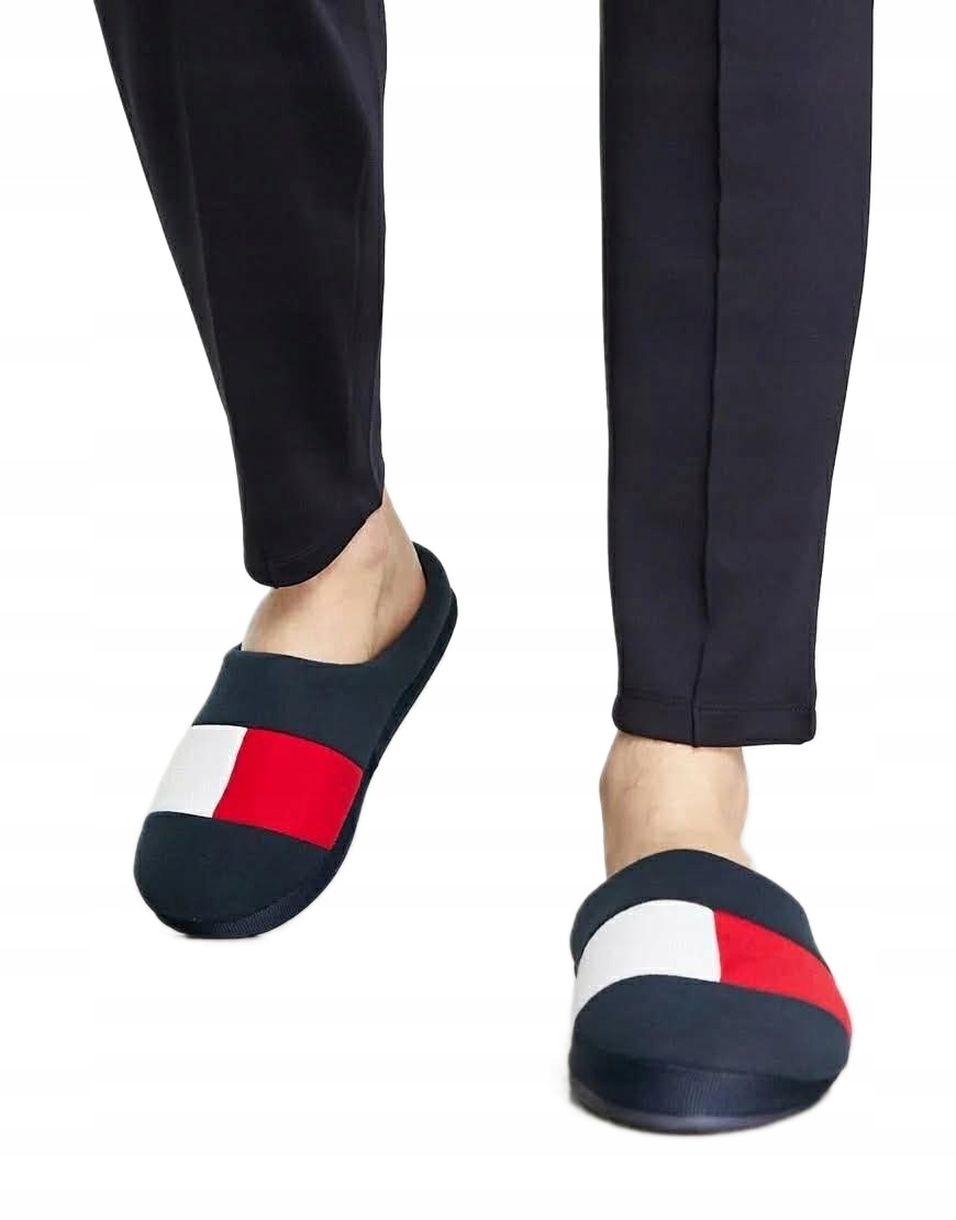 Nové Nazouváky Papuče Tommy Hilfiger Unisex Dárek vel. 43/44 Teplé Dárek