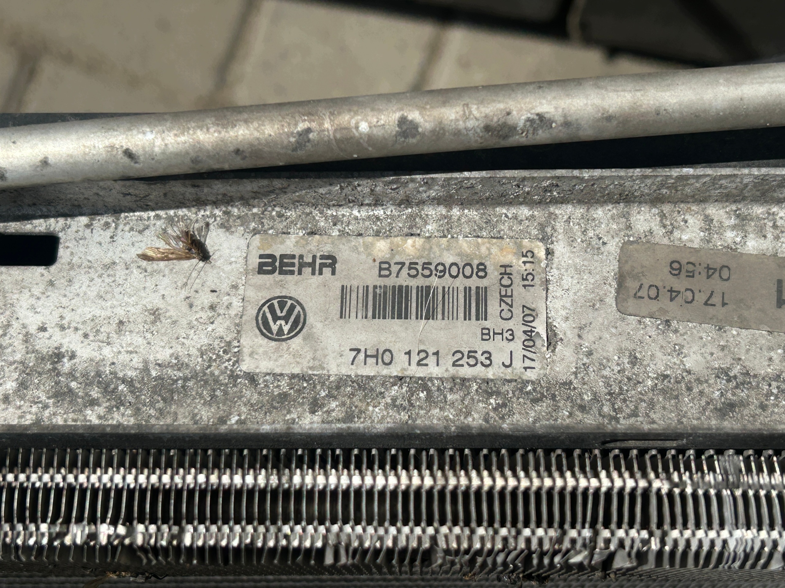 VW T5 2,5 TDI vízhütö ventilátor