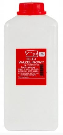 Olej wazelinowy uniwersalny 1litr oliwka techniczna do maszyn do szycia