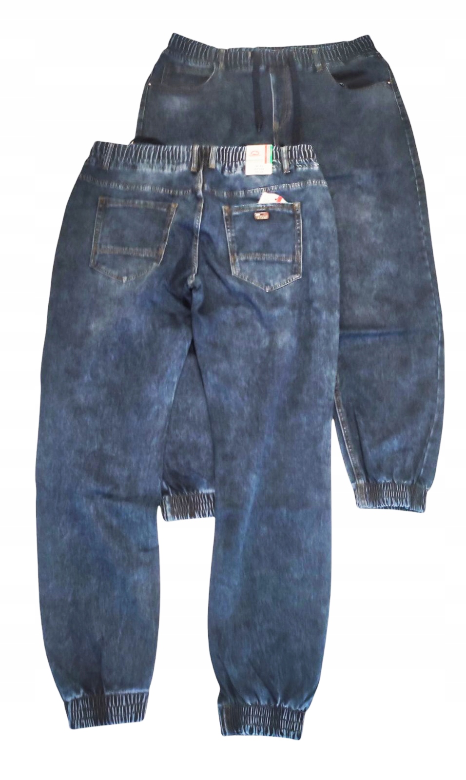 2XL Velké Modré Džíny Joggery S Nápletem Tommy XXL