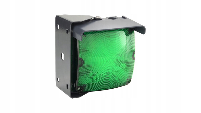 Semafor sygnalizator świetlny Led 24-230V Ac/dc Zielony Quadra-Lux Geba