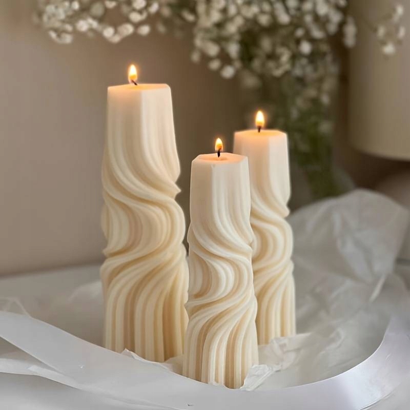 Silikonowa forma do świec mydła FŚ-07 do wosku Kod producenta ag-bet