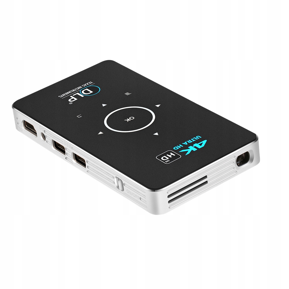 Hot sales Mini DLP Projector 4K Android 9.0 WiFi Bluetooth Komunikacja Wi-Fi