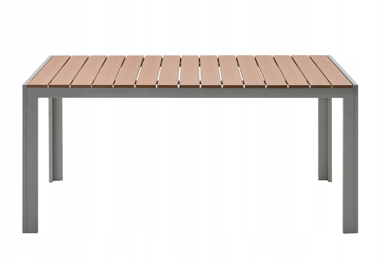 MEBLE OGRODOWE ZESTAW STÓŁ 8+1 TARAS BRĄZ DREWNO Linia 20090-SM-W-8K