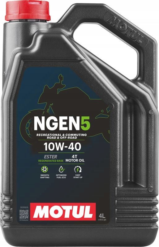 Motul Olej 10W40 4L Ngen 5 4T/ Motocykle