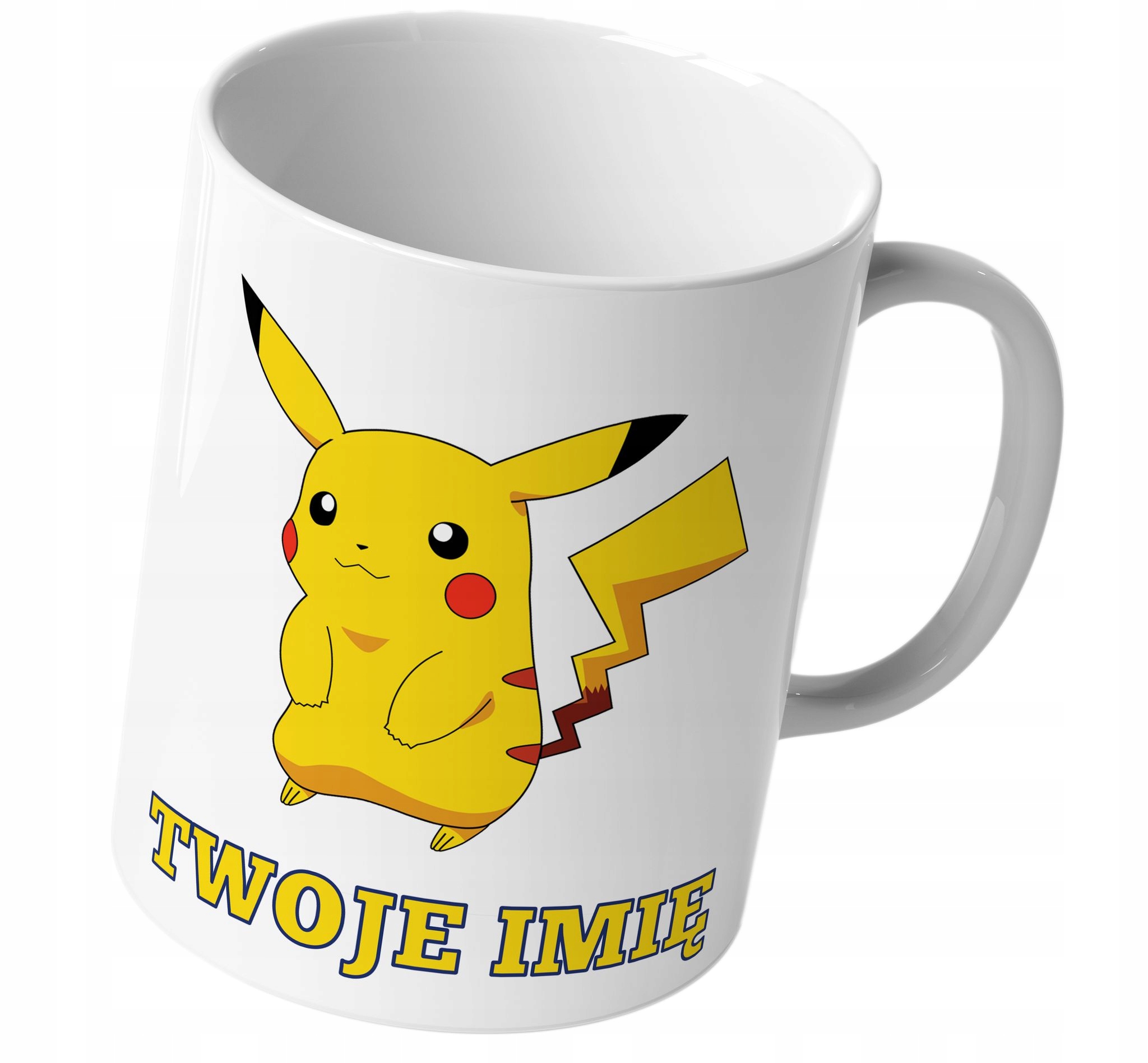 

Pikachu Kubek 330 ML Dziecko+imię