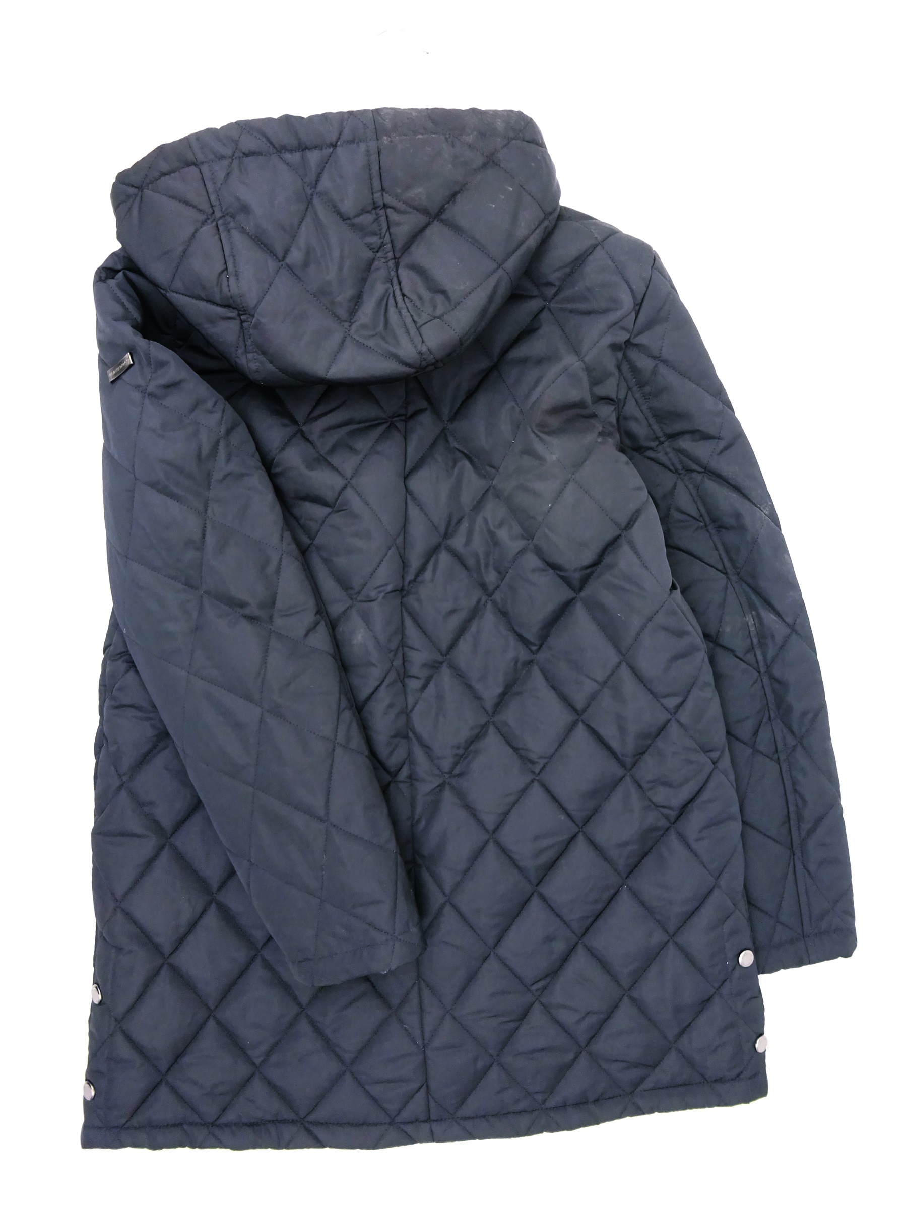 AL67 WIOSENNA KURTKA MĘSKA PŁASZCZ PIKOWANY z kapturem S Model modny