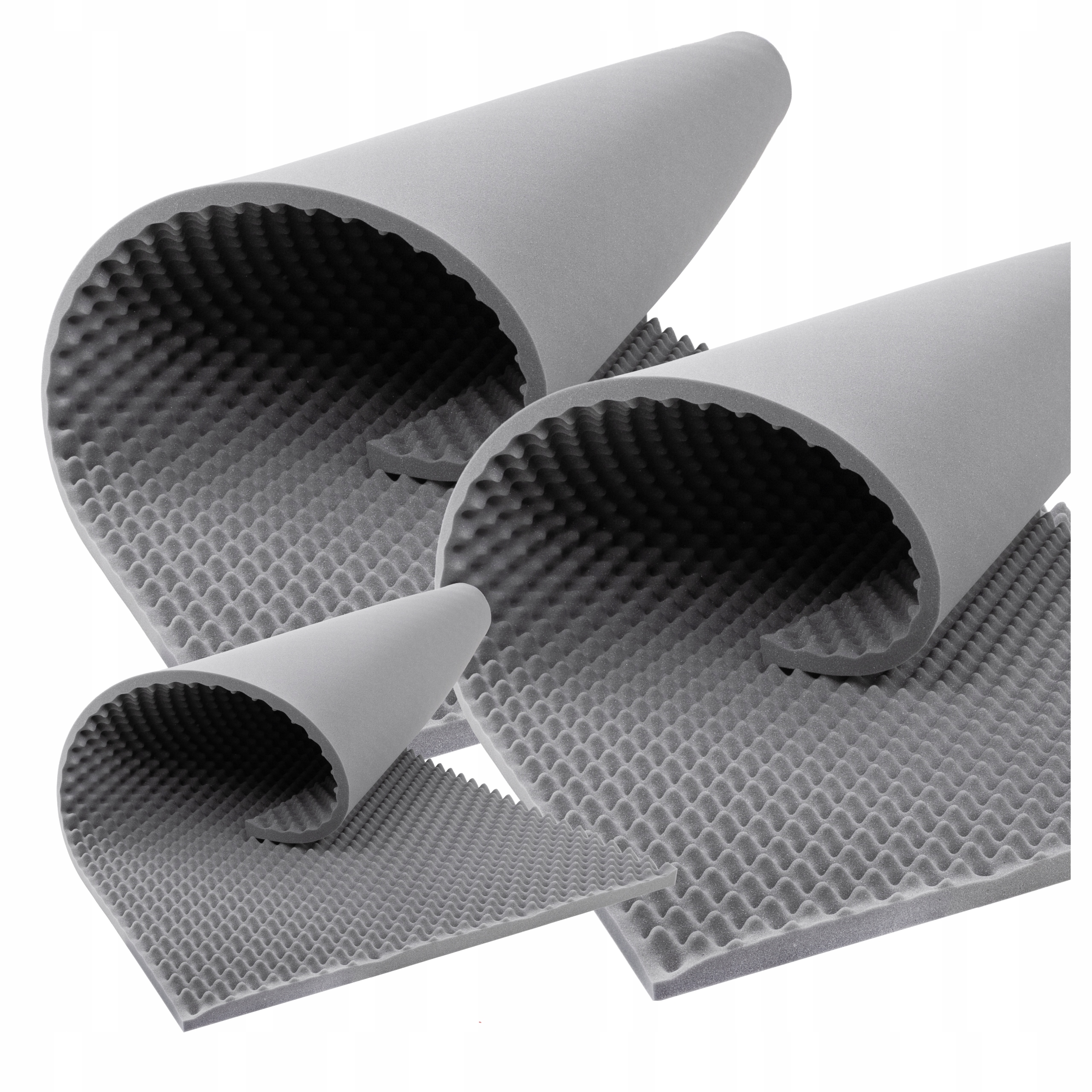 Akustické pěny Fala 600 x 100 cm, zvuková izolace, 3 cm, zlepšení kvality zvuku