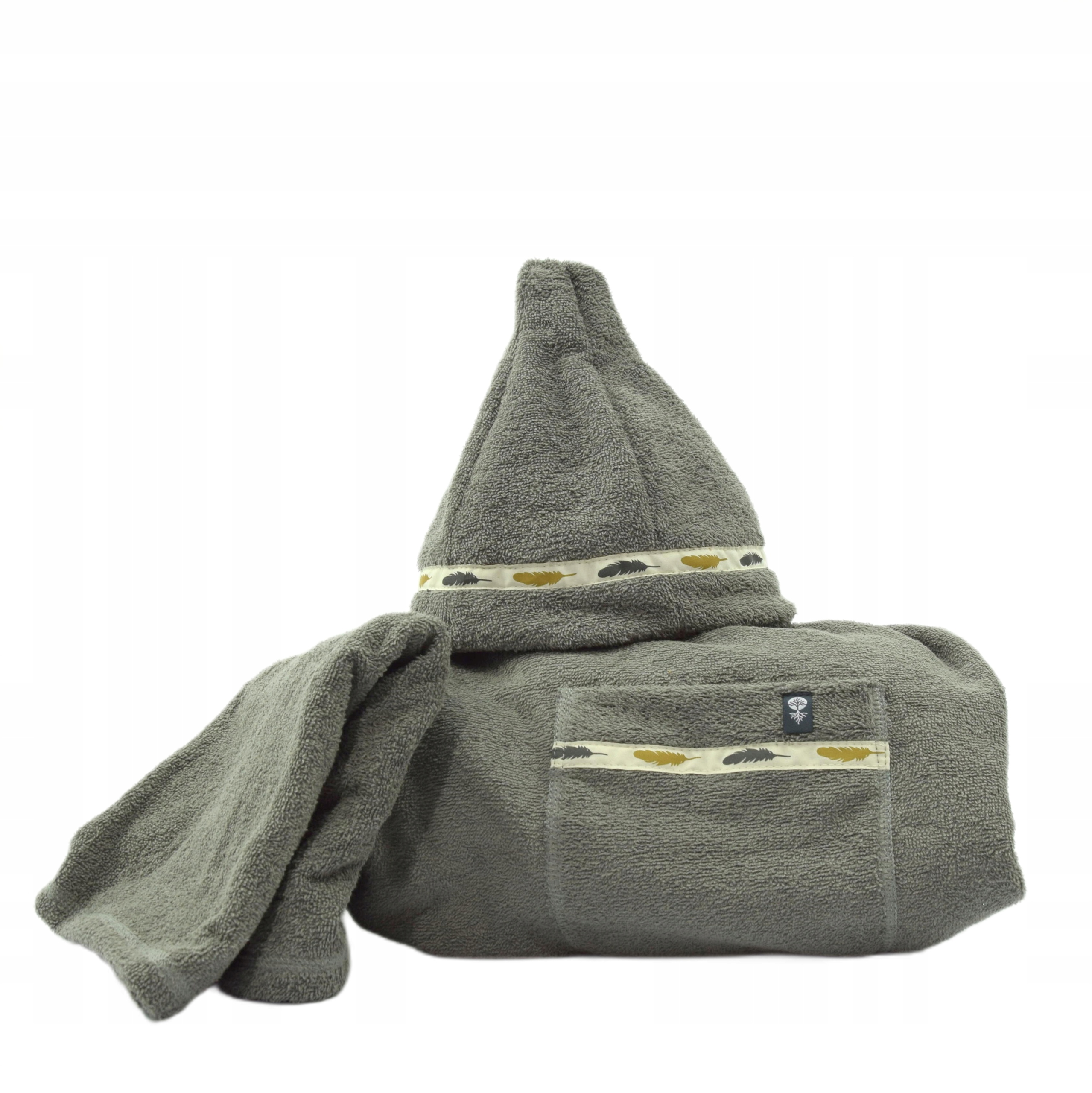 Čepice do sauny pánská 3-dílná sada bavlna 100% XL