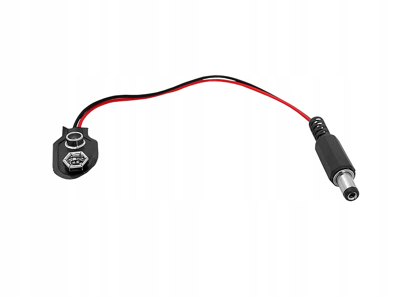 Adapter baterii 9V-WT.DC 2.5/5.5. Model DC 5.5/2.1