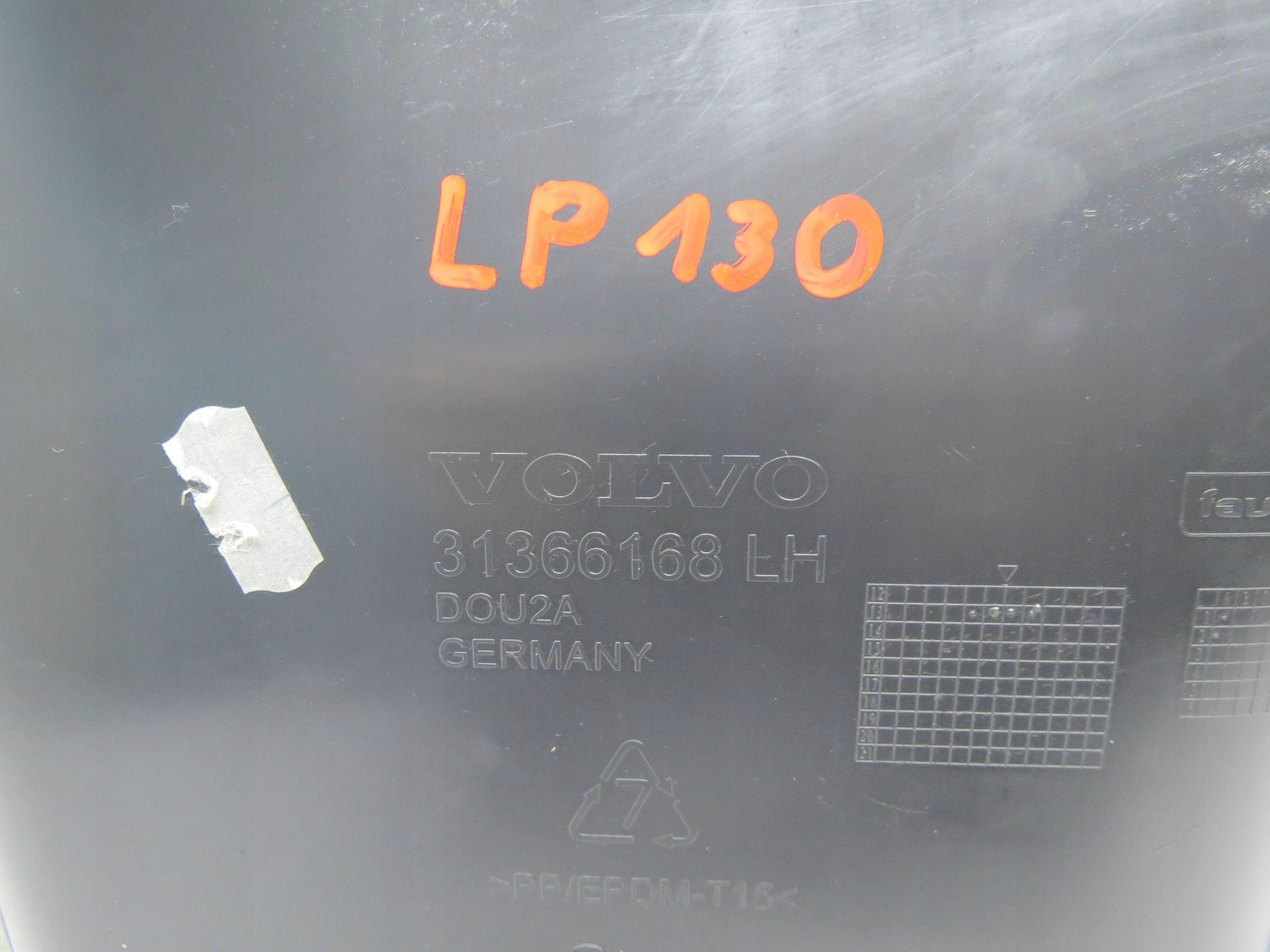 side door left front V60 and S60 II 31366168 (2013-2018)R.