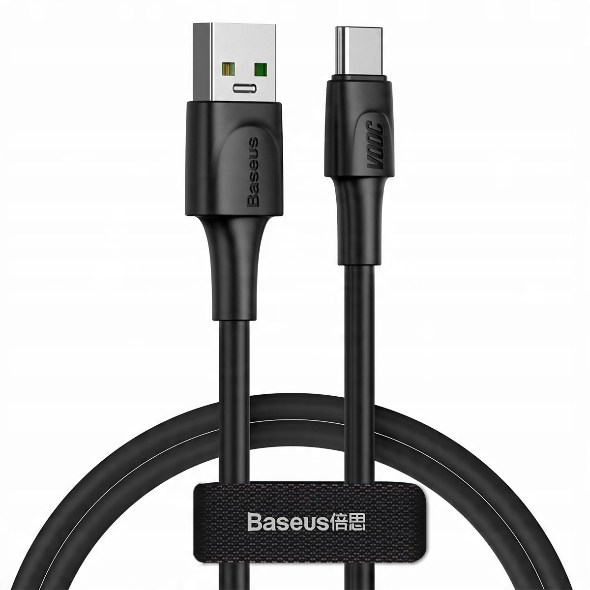 

Kabel Usb-c Baseus White Series, Vooc, Qc, 5A, 1m
