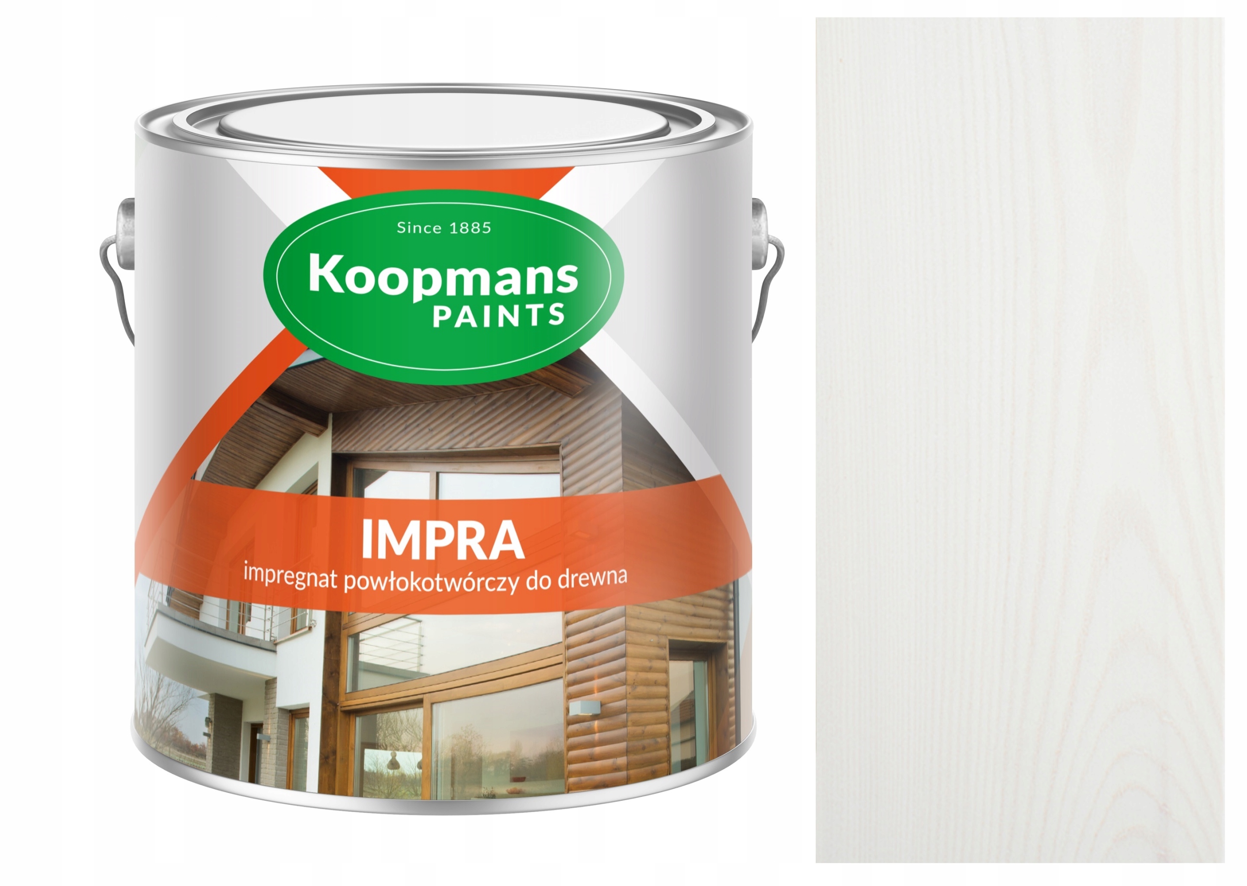 Koopmans Impra 5l Povrchová Impregnácia Na Drevo Biela Borovica