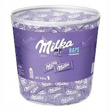 Levně Milka Naps Alpenmilch 1kg 207ks z Německa