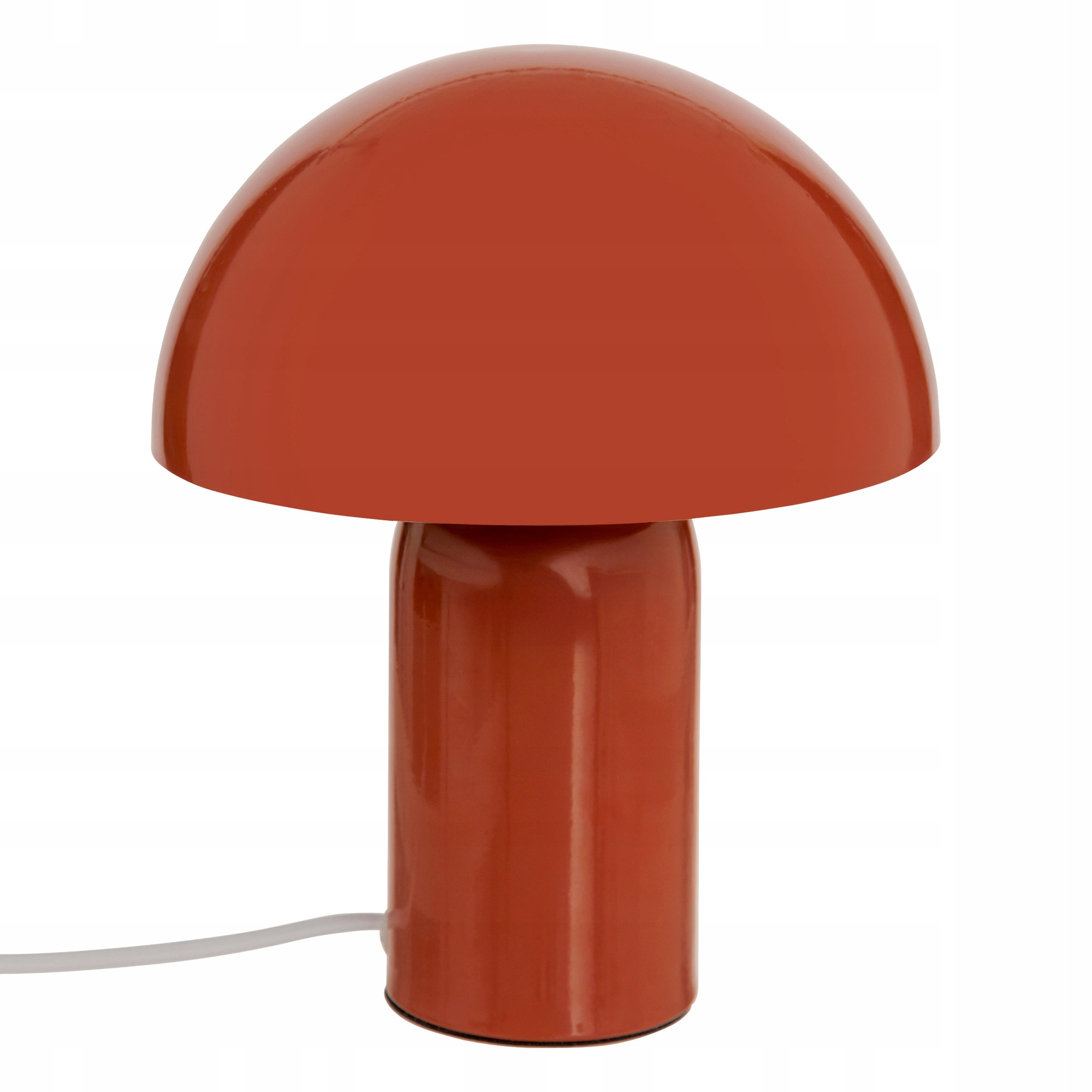 Lampa Grzybek Lito 24.5 CM Metal Czerwona Gwint E27