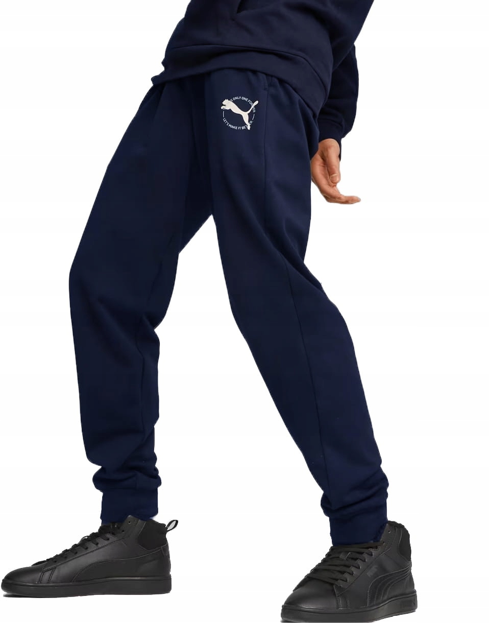 Puma pánské sportovní jogger tepláky 676065-06 M