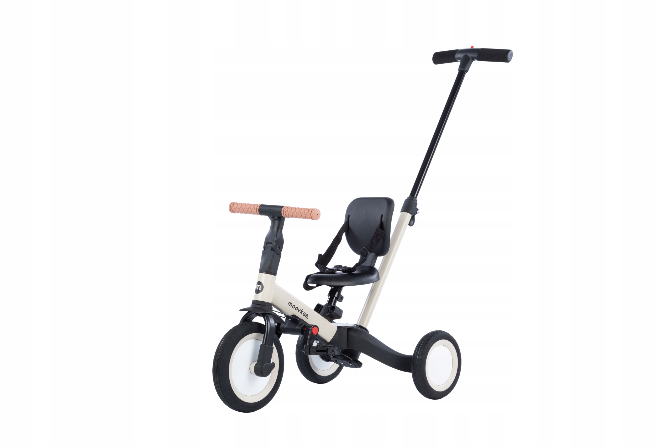 Rower trójkołowy Moovkee. Mike beżowy