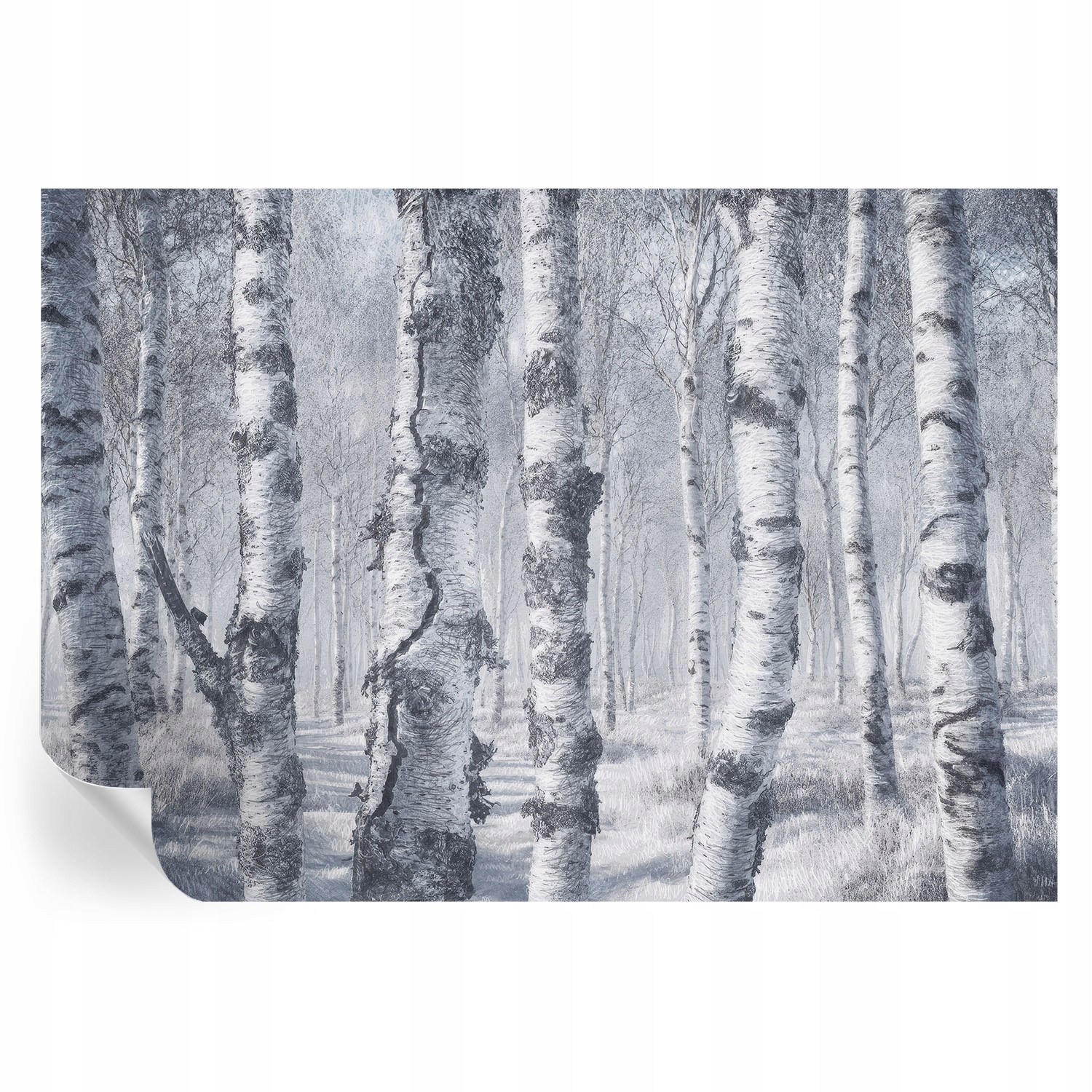 Samolepiaca fototapeta na stenu do spálne Mrazivá príroda 208 x 146 cm