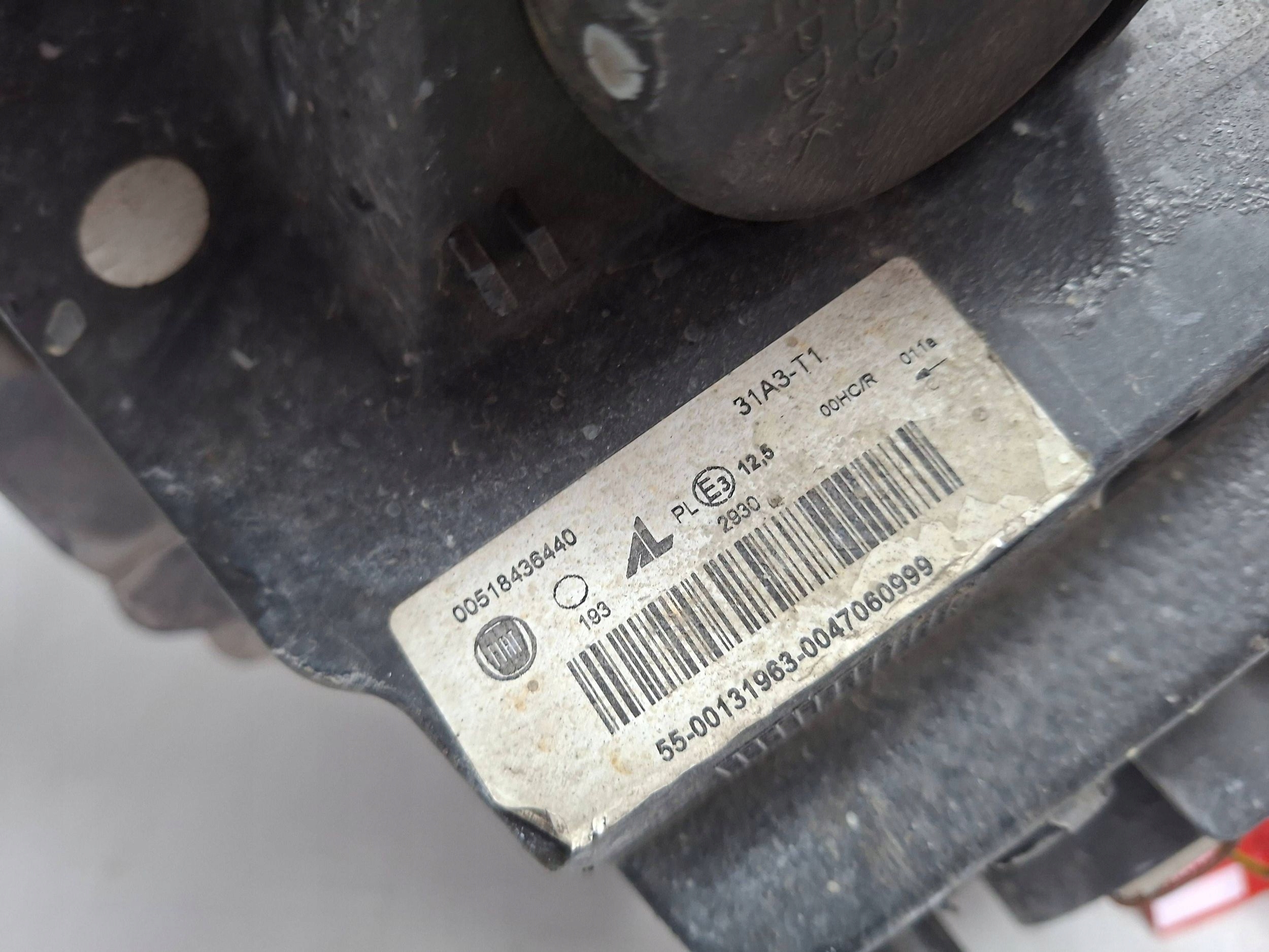 light front right 518436440 FIAT PANDA III 2012