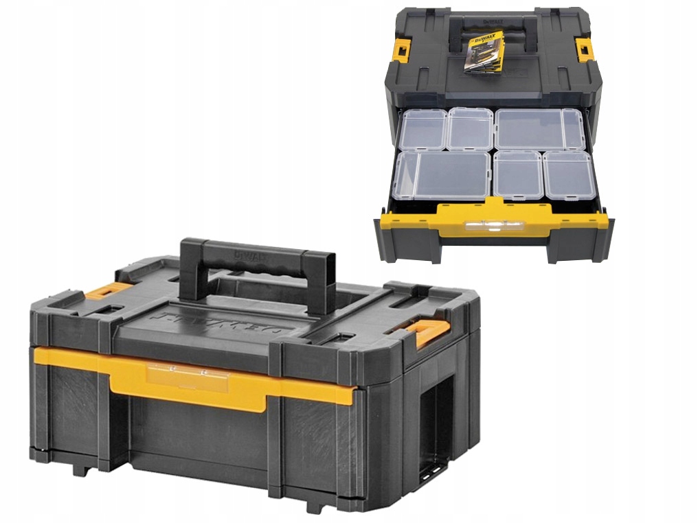 DEWALT TSTAK Box III Skrzynka Narzędziowa z Szufladą 19L 30kg — miniatura 11