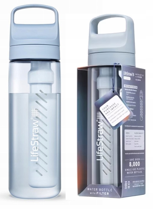 Filtrační láhev Lahev Na Pití na vodu LifeStraw Go 2.0 0.65L 650 ml Icelandic