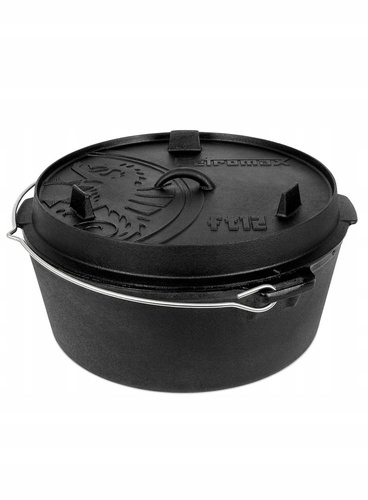 Liatinový hrniec Petromax Dutch Oven FT12-T čierny
