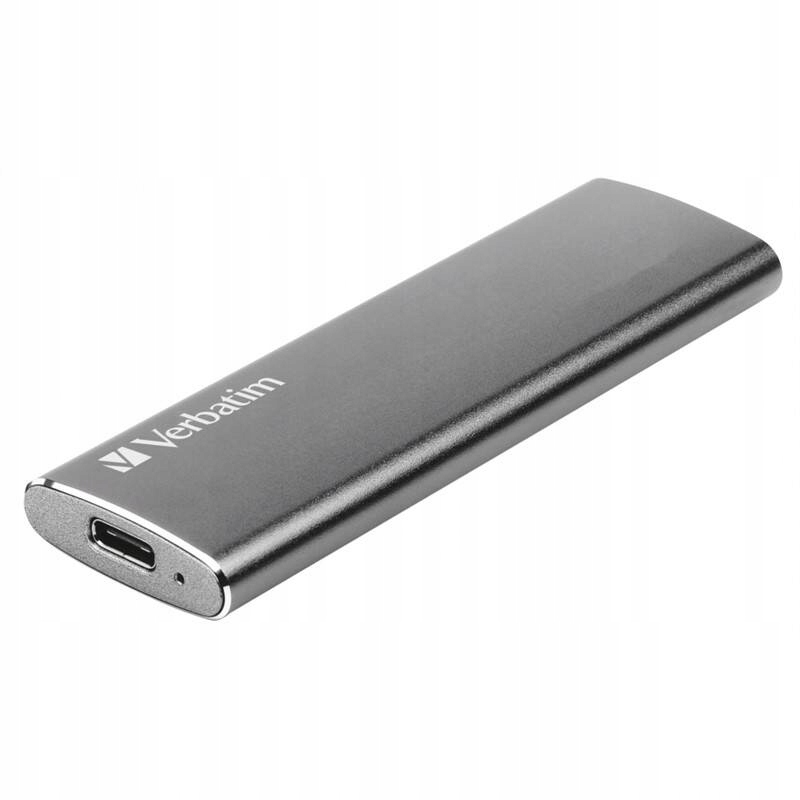 Dysk zewnętrzny Ssd Verbatim VX500 240GB Usb-c 3.1 aluminium