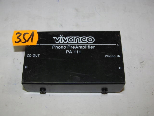 PRZEDWZMACNIACZ GRAMOFONOWY VIVANCO PA 111 - NR 351