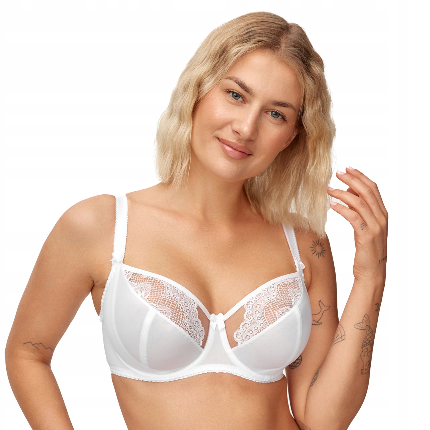 Azal Karen bílá 95B Měkká podprsenka