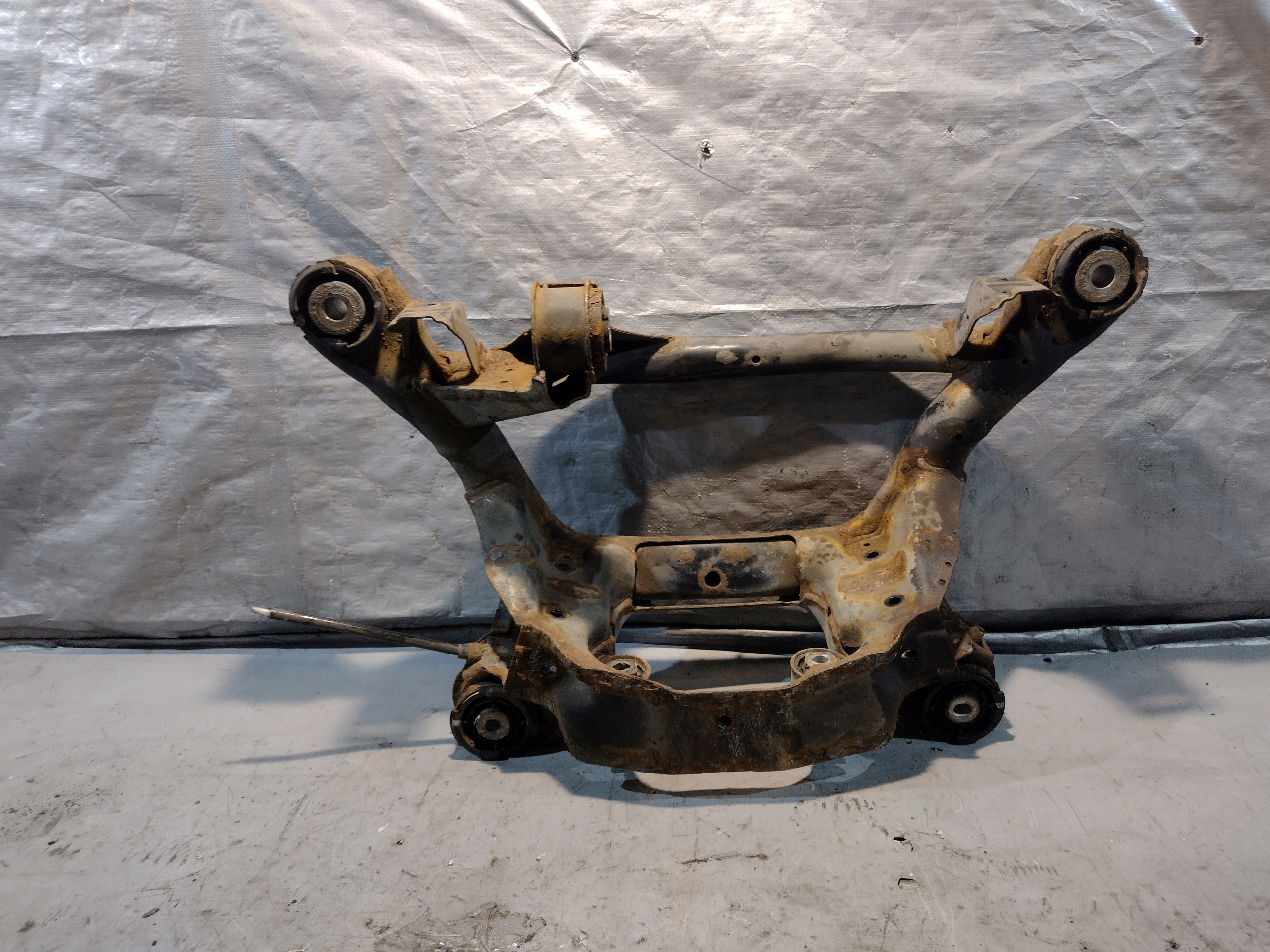 subframe axle beam rear part BMW E46 2.0B touring