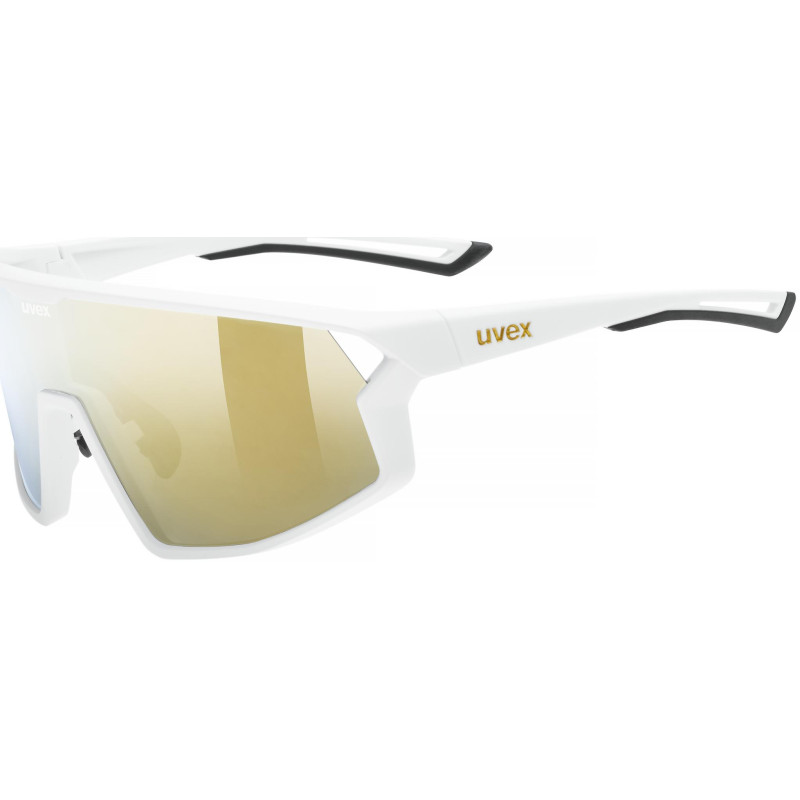 Uvex Brýle Skyryse bílá mat skla mirror gold