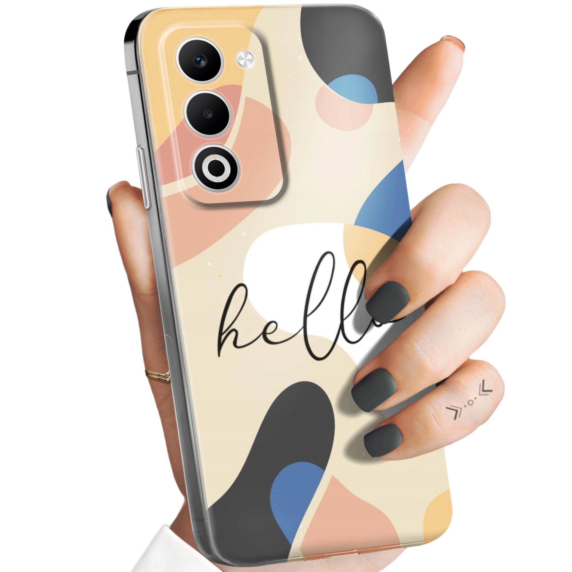 Etui Do Oppo A5 5G Abstrakcja Kształty Obudowa Pokrowiec Case