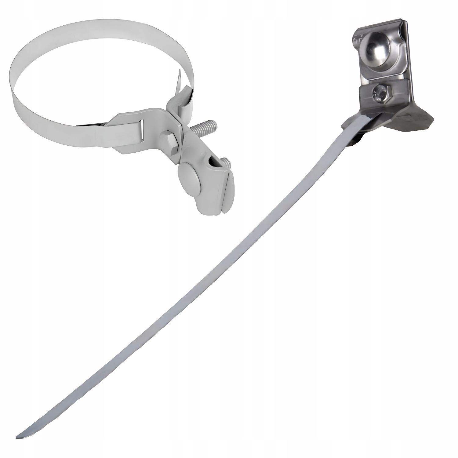 Uchwyt Odgromowy Do Rynny Rynnowy Nierdzewny Złącze Obejma Marka Izo-Sky