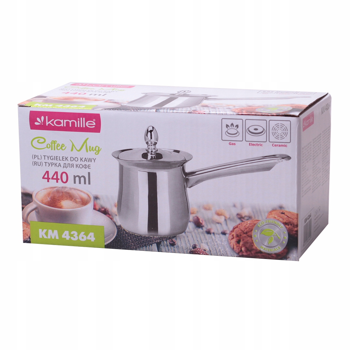 TYGIELEK DO KAWY PO TURECKU 440 ml Rondel KAMILLE Marka Kamille