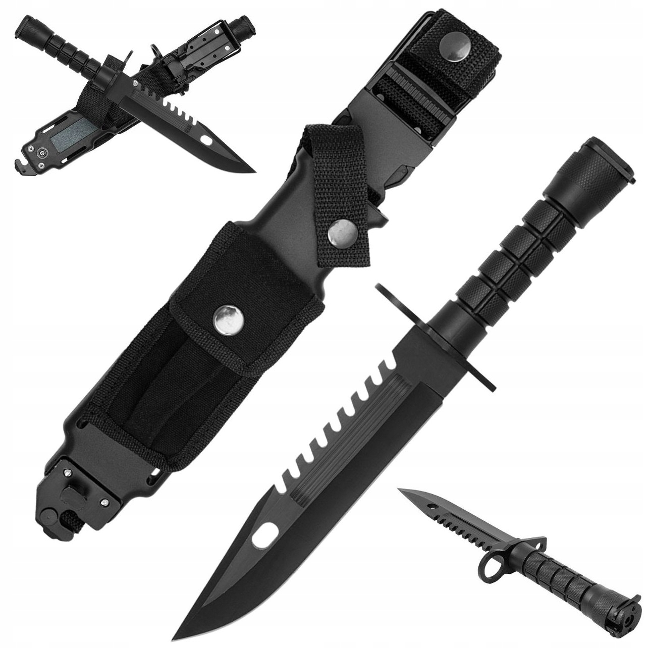Nóż Taktyczny Bagnet Bsh Us Army M9 Wojskowy Maczeta Bayonet Pokrowiec