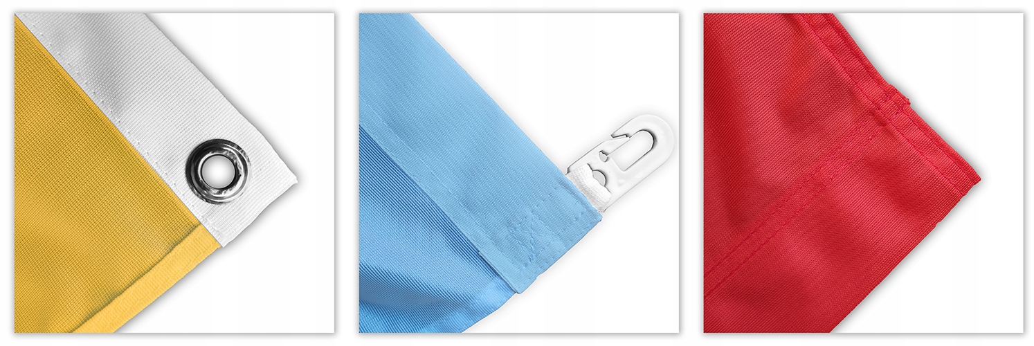 FLAGA REKLAMOWA 150x90 cm Firmowa Nadruk Napis Logo + PROJEKT GRATIS Stan opakowania oryginalne