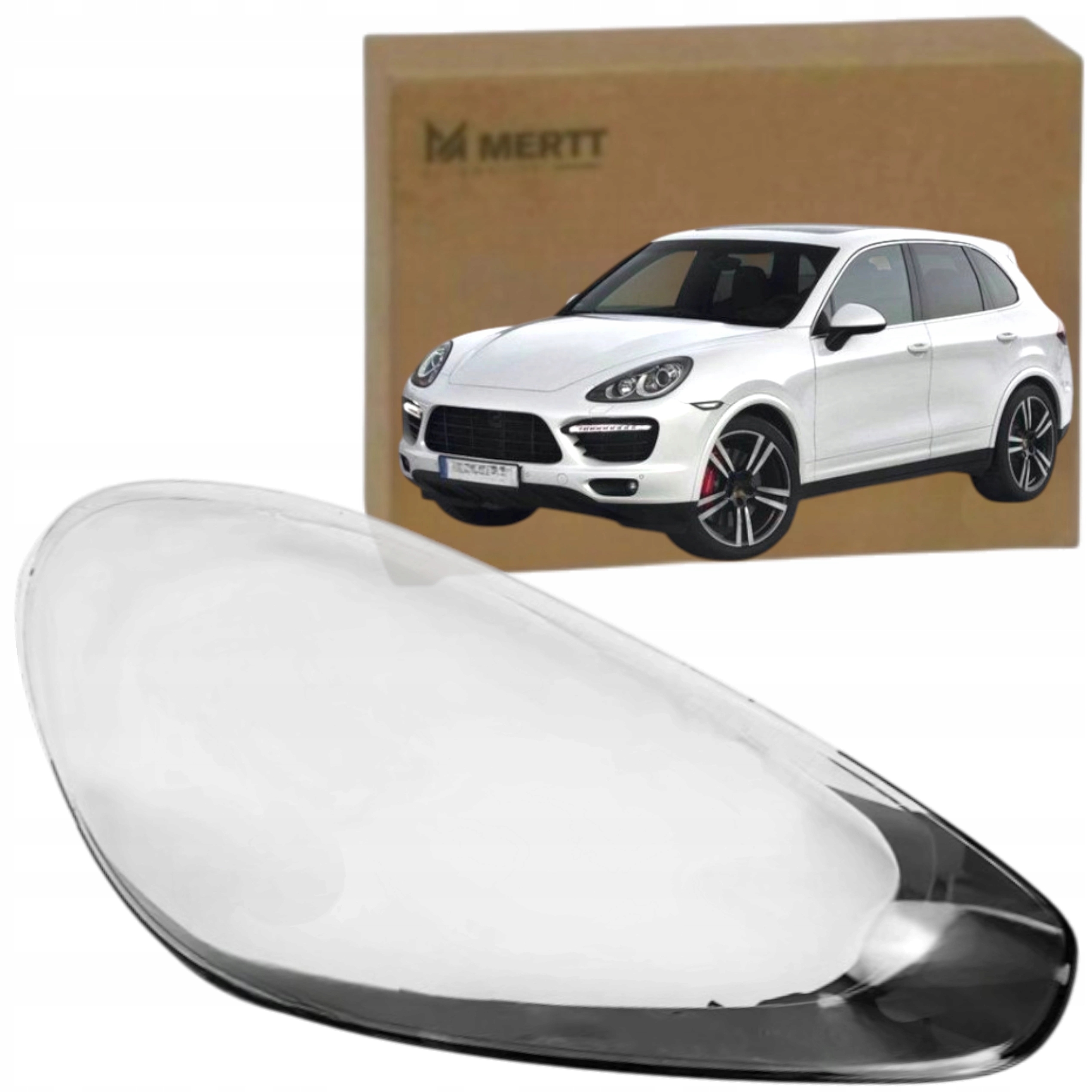 Sklo Světlometu Předního Světla Pravé Porsche Cayenne 7P5 2015-2017