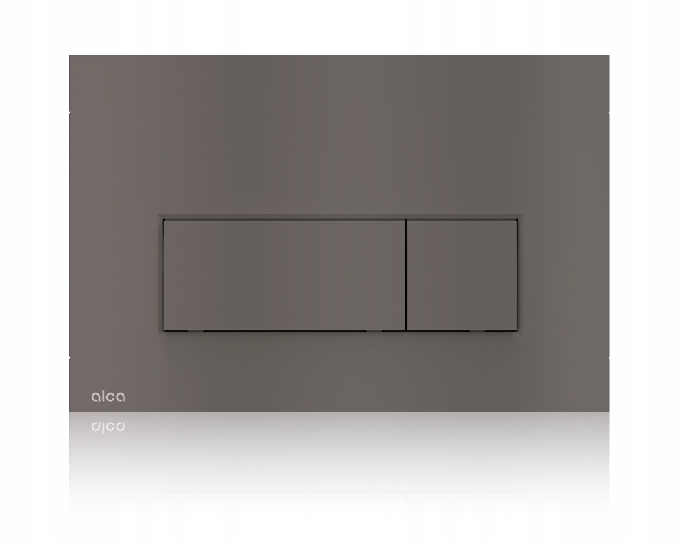 Przycisk spłukujący do stelaży Wc AlcaPlast AlcaDrain, Delfin Gun METAL-mat
