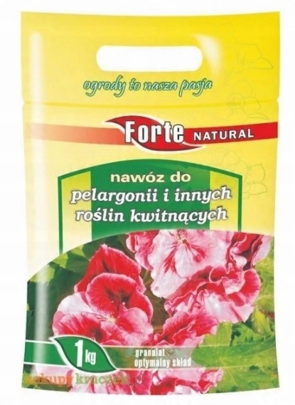 

Forte nawóz do pelargoni 1kg