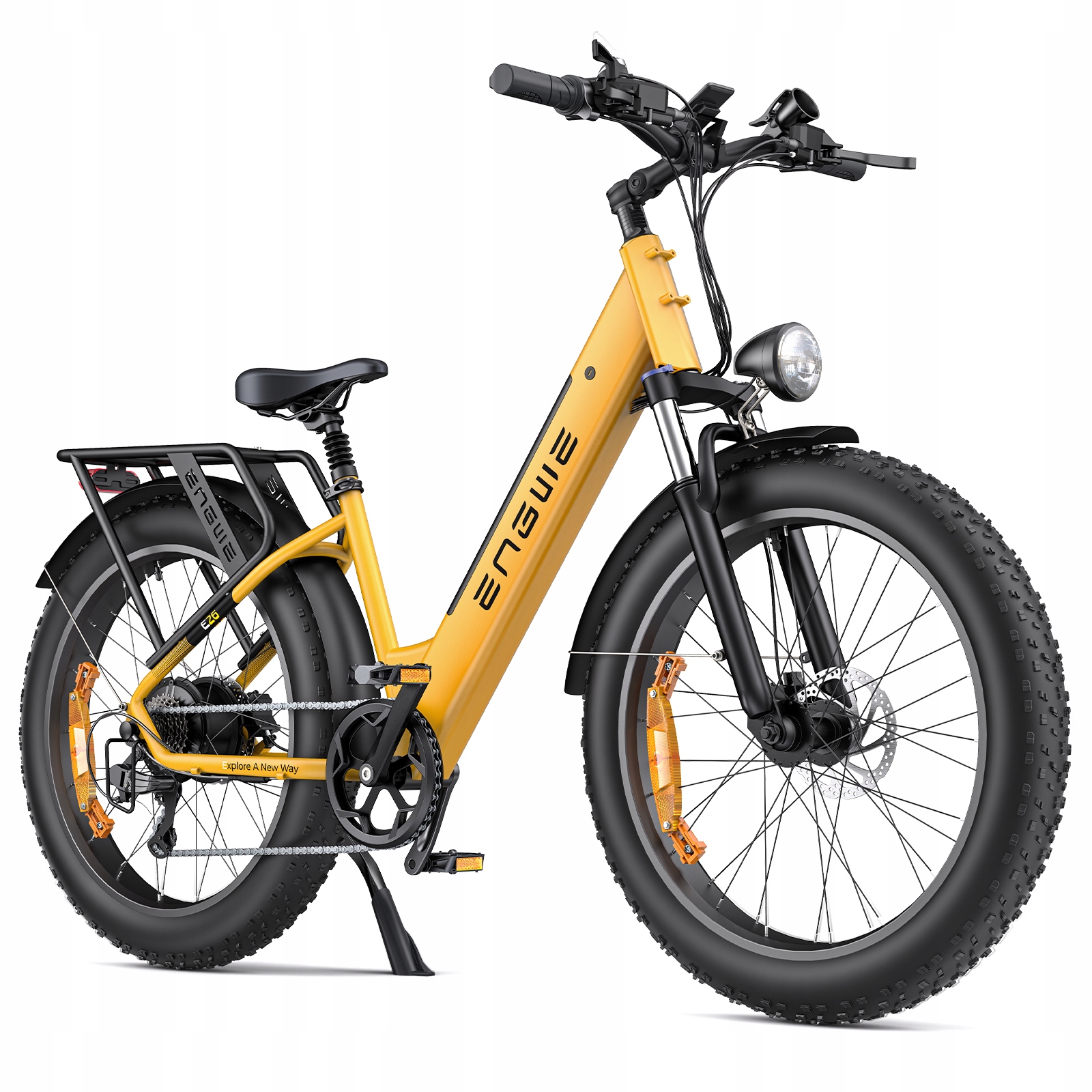 Rower Elektryczny Engwe E26 St 140KM rama M koło 26" 250W 25km/h 48V 16AH