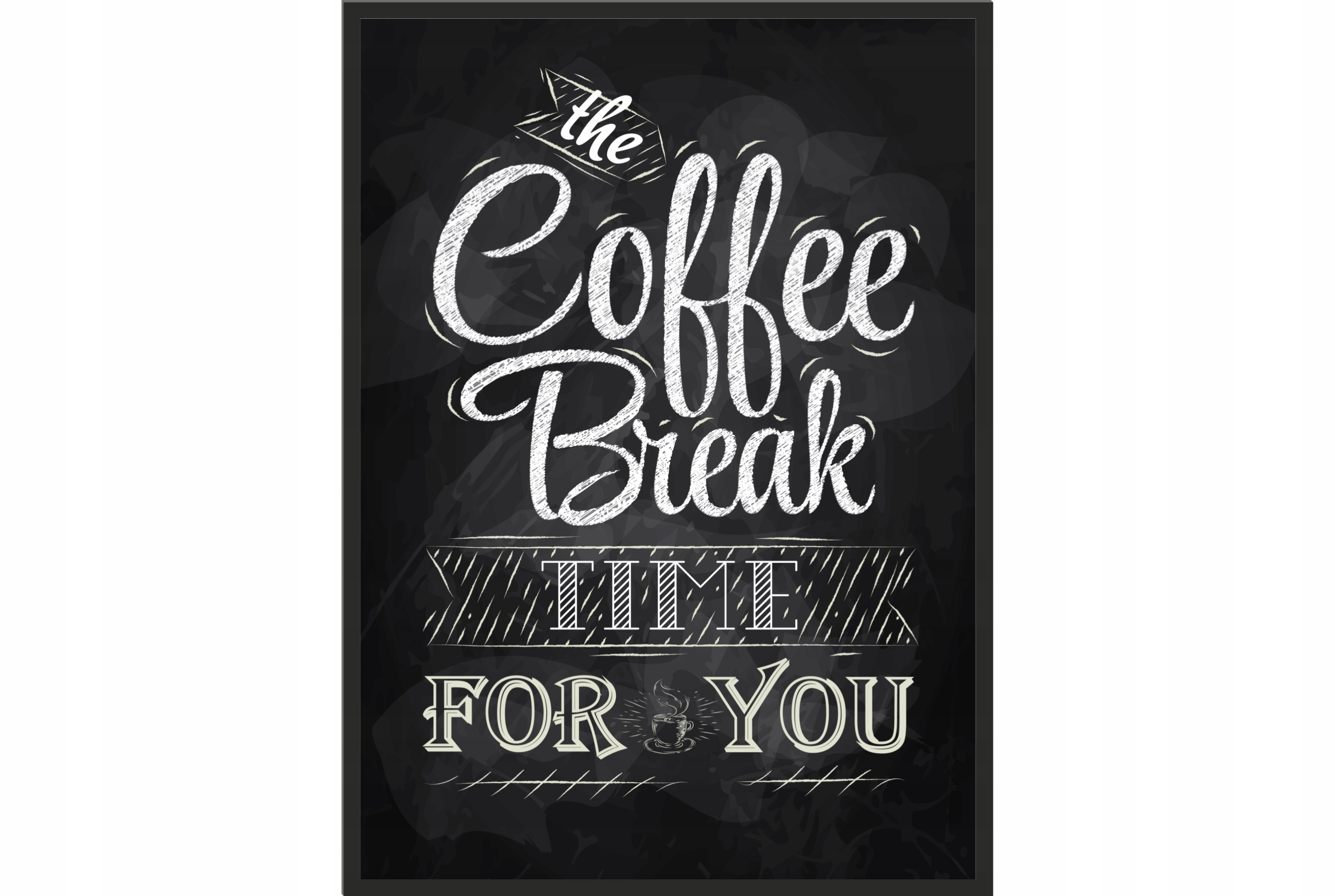 

Obraz plakat 40x30 przerwa na kawę poster do biura