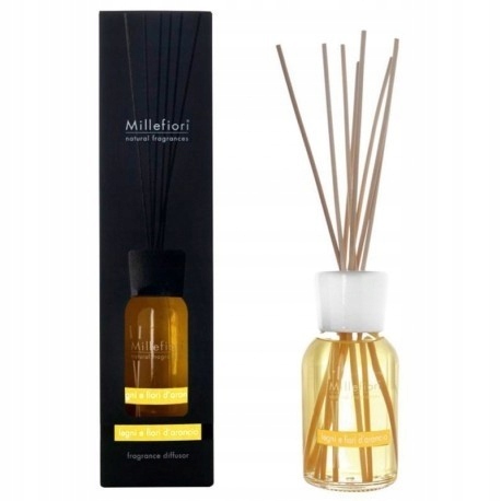Millefiori Milano Fragrance Diffuser Legni e Fiori d´Arancio 500 ml