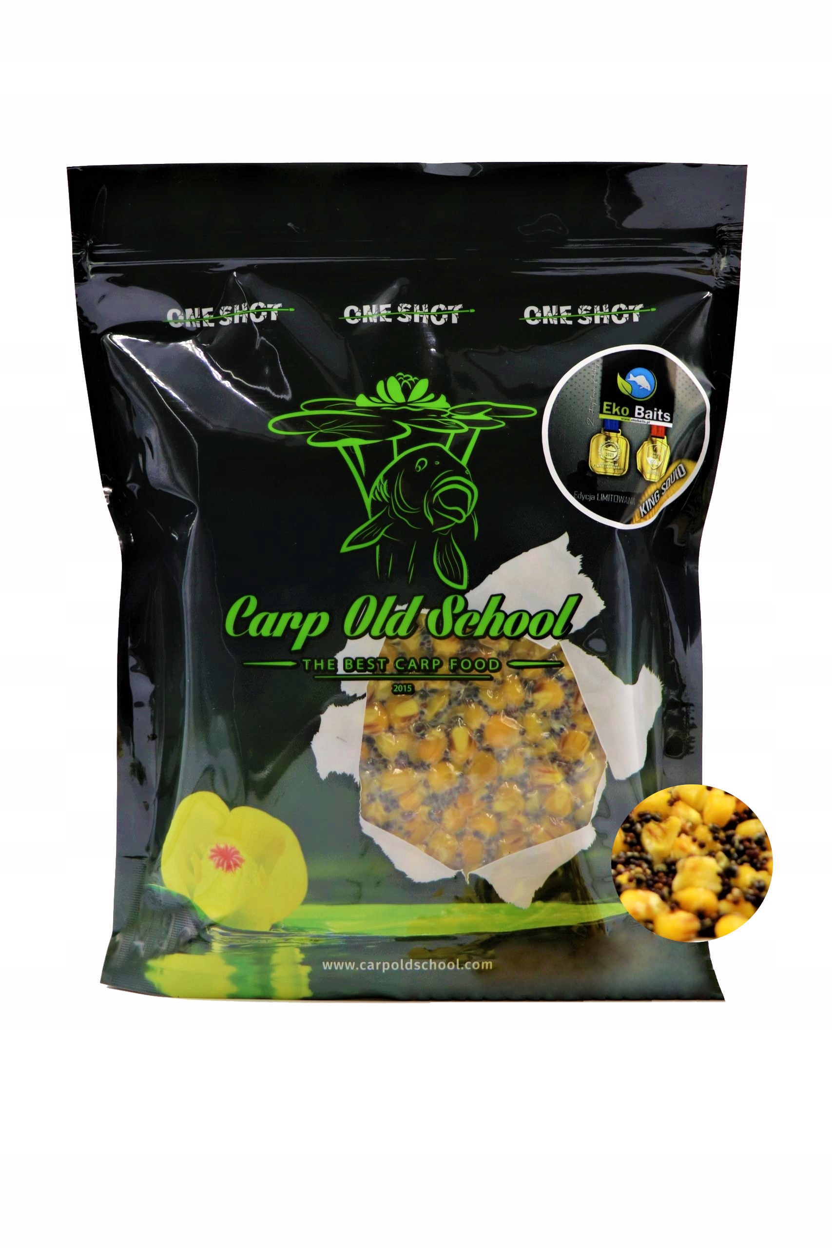 Carp Old School Mix Ziaren King Squid EkoBaits 1kg