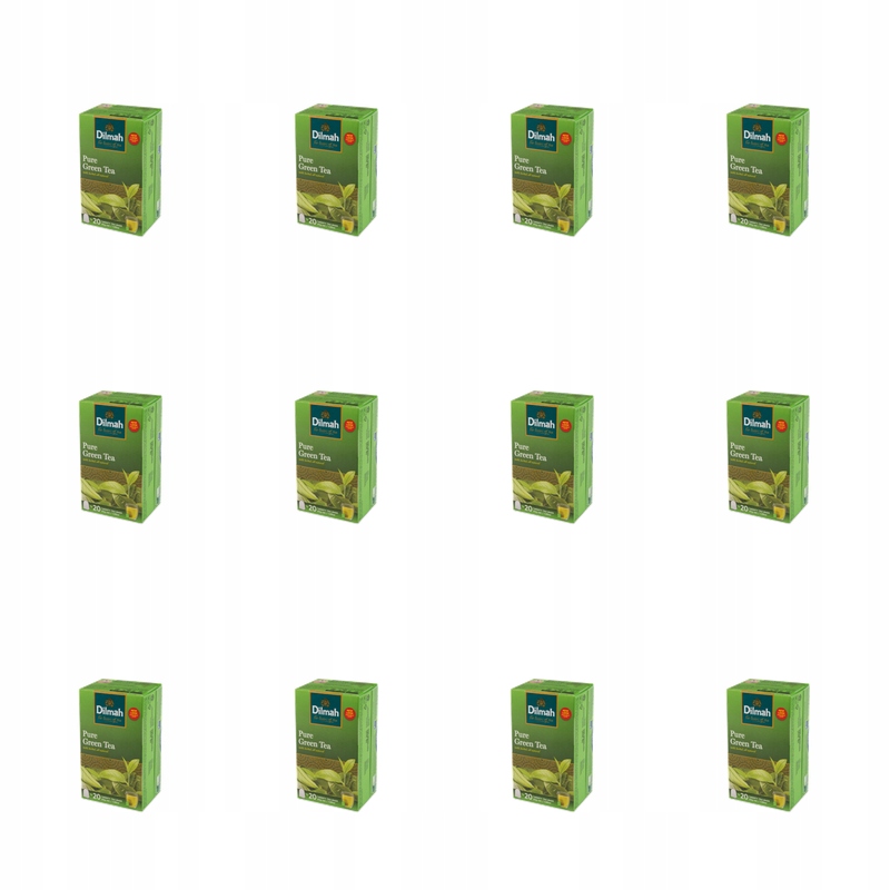 Dilmah Pure Green Tea 20x1,5 g X12