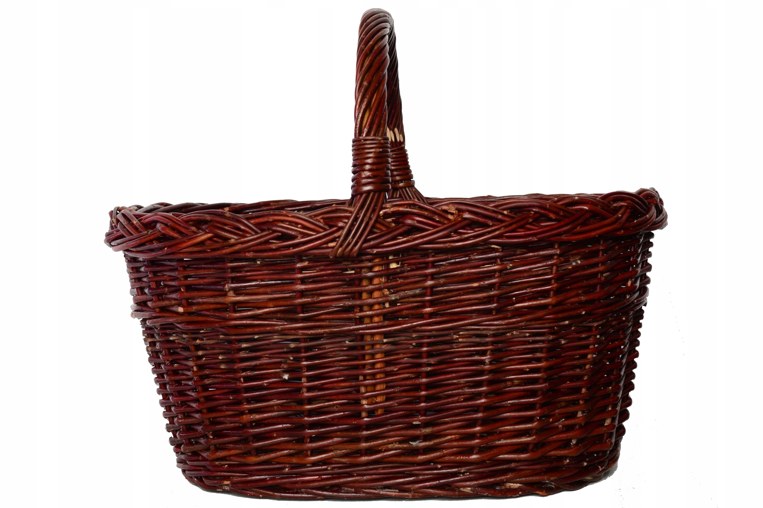 Koszyk Wiklinowy Bardzo Duży Polski Naturalny Marka Domwik