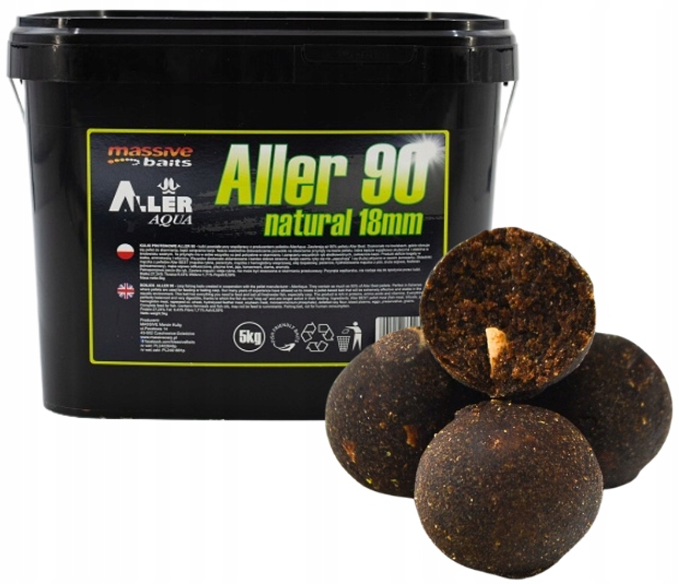 Kulki Massive Baits Aller 90 Natural 18mm 5kg